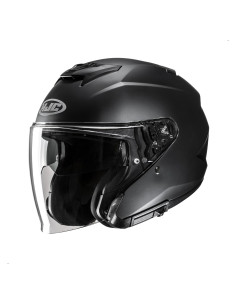 Casco Abierto HJC i31 Negro Semi Mate Mediano DOT