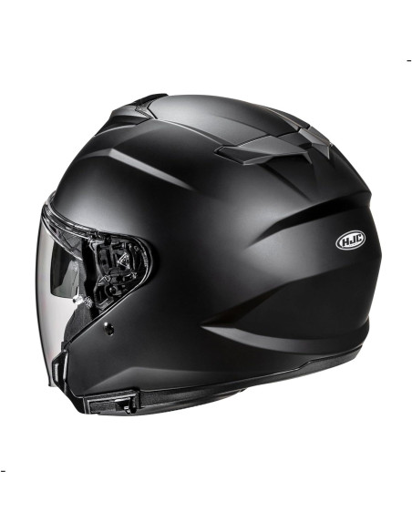 Casco Abierto HJC i31 Negro Semi Mate Mediano DOT