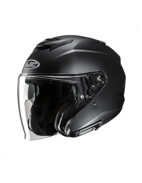 Casco Abierto HJC i31 Negro Semi Mate Grande DOT