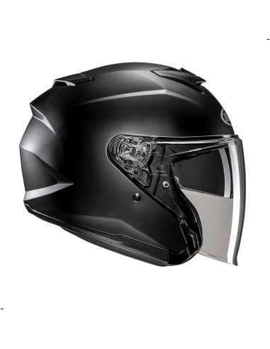 Casco Abierto HJC i31 Negro Semi Mate Grande DOT