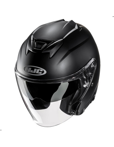 Casco Abierto HJC i31 Negro Semi Mate Mediano DOT