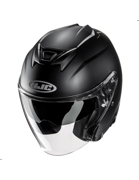 Casco Abierto HJC i31 Negro Semi Mate Mediano DOT
