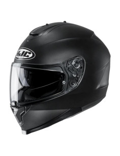 Casco HJC C70 Motocicleta Cara Completa Negro Pequeño