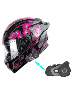 Casco Modular 1Storm HJA119 con Bluetooth y Visera Doble