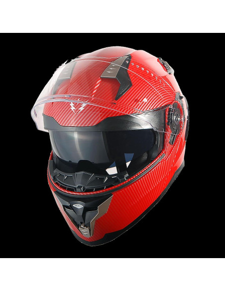 Casco Modular 1Storm HJA119 con Bluetooth y Visera Doble Casco Modular 1Storm HJA119 con Bluetooth y Visera Doble