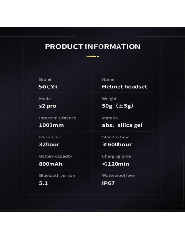 Casco de Motocross 1Storm HF801 Bluetooth Naranja Adulto