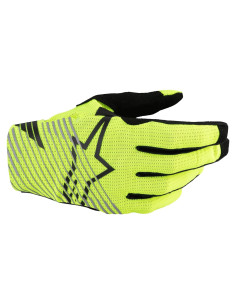 Guantes Radar Pro Alpinestars Amarillo Fluo T. Pequeño