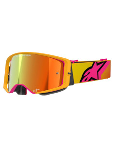 Gafas Alpinestars Supertech MX Off Road Amarillo/Rosa