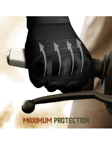 Guantes de Motocicleta DXM SPORTS DS47GLOVAD Táctiles y Resistentes