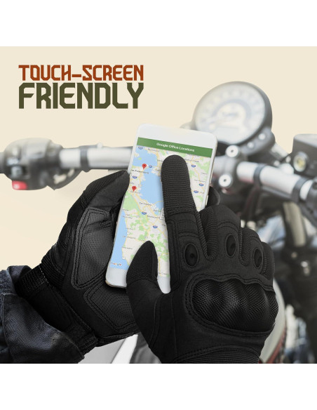 Guantes de Motocicleta DXM SPORTS DS47GLOVAD Táctiles