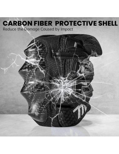 Guantes de Motocicleta MADBIKE MD66 Transpirables Talla XL