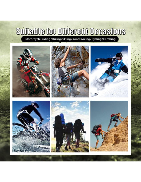 Guantes de Motocicleta BIHAIZG Naranja Talla X-Large