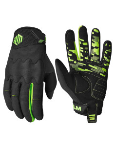 Guantes de Motocicleta ILM JC38 para Niños Verde 4XS