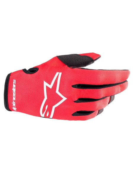 Guantes Radar Alpinestars Rojo Marte/Blanco XL