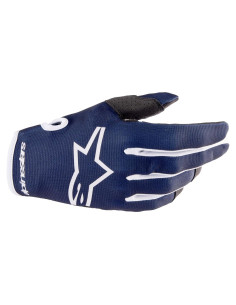 Guantes Radar Alpinestars Noche Marina/Blanco 2X