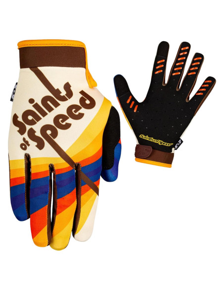 Guantes de Motocross Saints of Speed 70's X-Large Transpirables