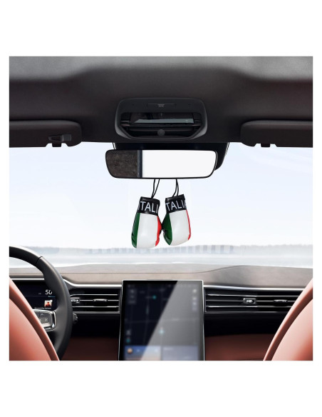 Guantes de Boxeo Mini Kewucn para Espejo de Coche Italia