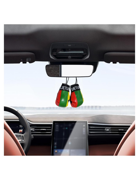 Guantes de Boxeo Mini Kewucn para Espejo de Coche PVC