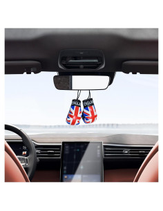 Guantes de Boxeo Mini Kewucn para Espejo de Coche PVC