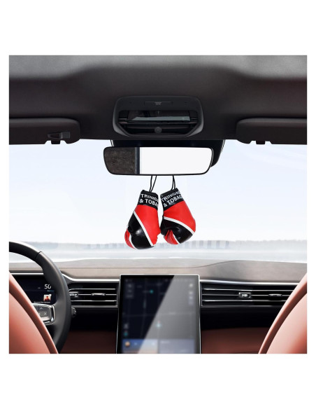 Guantes de Boxeo Mini Kewucn para Espejo de Coche PVC