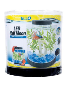 Acuario Tetra LED Media Luna 4.16L para Betta y Peces de Oro 2