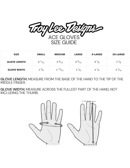 Guantes Troy Lee Designs Ace 2.0 Wildflower Talla M