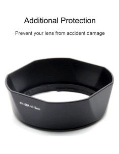Capucha de Lente PH-SBA 40.5mm LINGO para Pentax SMC 5-15mm 2