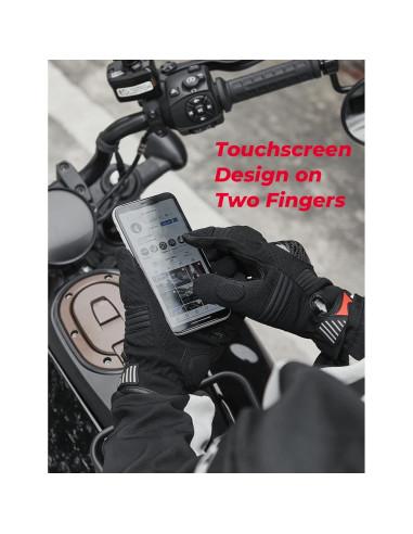 Guantes de Motocicleta KEMIMOTO Medianos Transpirables