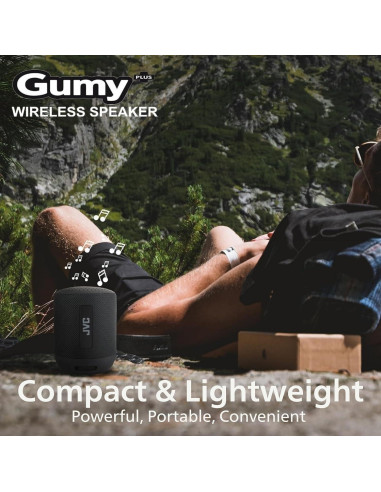 Altavoz Bluetooth JVC Gumy SPSG2BT - Portátil, 16h Batería, IPX4
