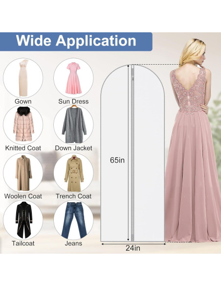 Bolsas de Almacenamiento al Vacío Besslly 6 Paquete Transparente