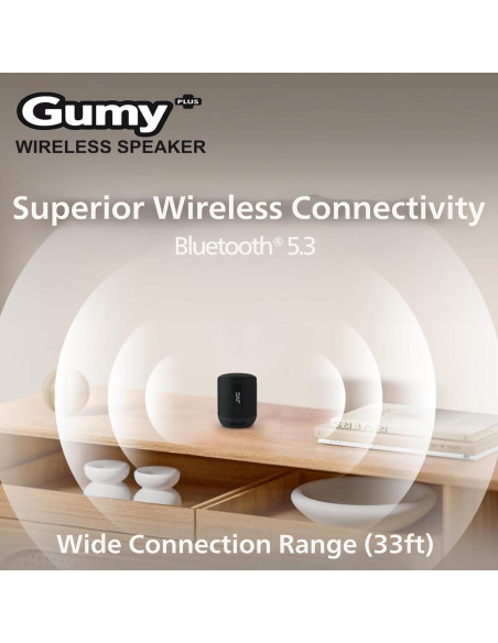 Altavoz Bluetooth JVC Gumy SPSG2BT - Portátil, 16h Batería, IPX4 Altavoz Bluetooth JVC Gumy SPSG2BT - Portátil, 16h Batería, IPX4
