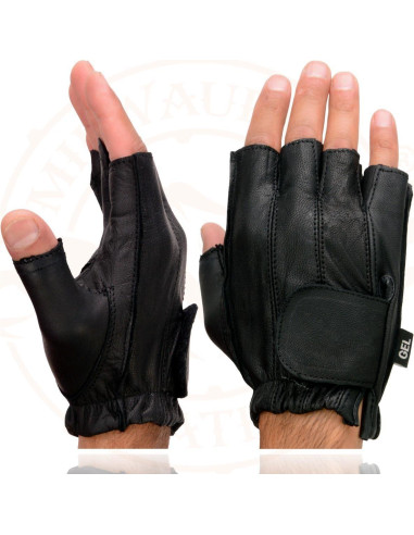 Guantes sin Dedos Milwaukee Leather SH442 para Motocicleta 3XL
