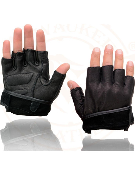 Guantes de Motocicleta Milwaukee Leather 5X Sin Dedos