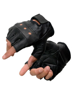 Guantes sin Dedos Milwaukee Leather SH355 para Motocicleta