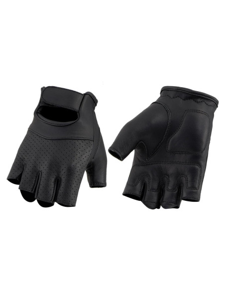Guantes de moto Milwaukee Leather sin dedos - X-Small Guantes de moto Milwaukee Leather sin dedos - X-Small