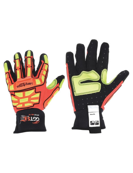 Guantes de Trabajo HexArmor GGT5 4021X Alta Visibilidad