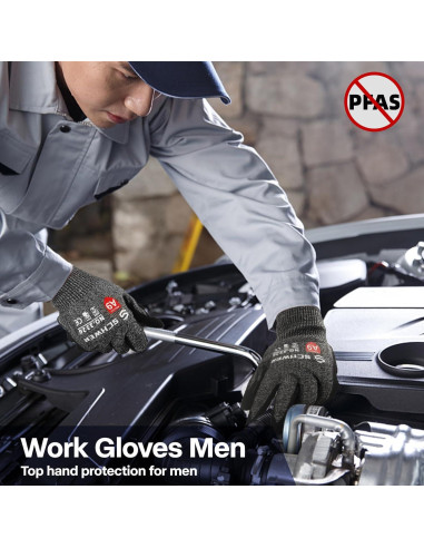Guantes Schwer ProGuard PR3326 A9 Antideslizantes 2 Pares