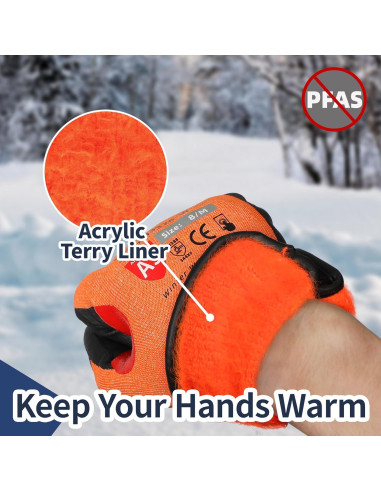 Guantes de Trabajo Schwer PM326-W Invierno Talla Pequeña