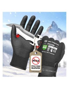 Guantes de Trabajo Schwer PR3388 Invierno Aislantes A6