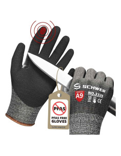 Guantes Schwer ProGuard PR3326 A9 Resistencia a Cortes S