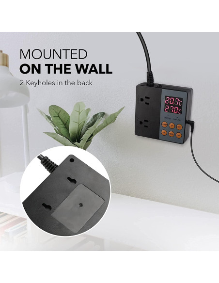 Controlador Digital de Temperatura BN-LINK T9 15A 1875W