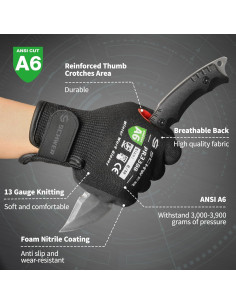 Guantes de Trabajo Schwer PR3388 Aislados Térmicamente A6 2
