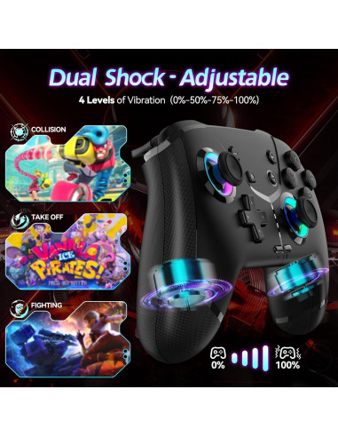 Controlador Inalámbrico Ligame US69 para Nintendo Switch y PC