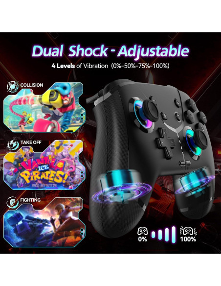 Controlador Inalámbrico Ligame US69 para Nintendo Switch y PC