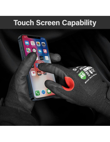 Guantes de Trabajo Schwer PR3388 Aislados Térmicamente A6