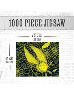 Rompecabezas Harry Potter Golden Snitch 1000 Piezas 2