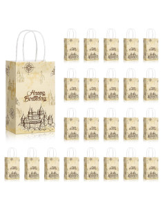 Bolsas de Papel de Regalo Treela 24 Pcs Halloween Vintage