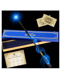 Varita Mágica Iluminada Kwistq Recargable con Accesorios