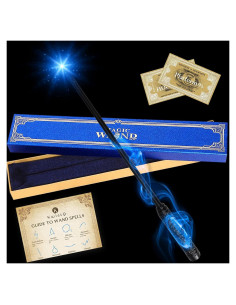 Varita Mágica Iluminada Kwistq Recargable con Accesorios