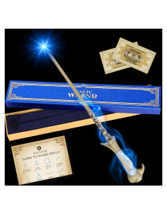 Varita Mágica Iluminada Kwistq Recargable con Accesorios